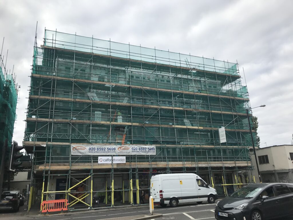 Fenton Street Exterior Scaffolding